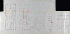 Architectural plans of Casa Batlló by Antoni Gaudí