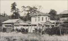 Nikaido Gymnastic School building in Yoyogi, Tokyo