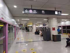 GTX Suseo Station Platform