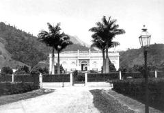 Palace Isabel official residence of Princess Isabel and Comte d'Eu in Rio de Janeiro Brazil