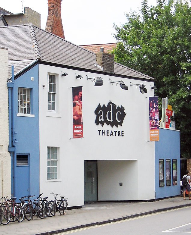 Exterior view of ADC Theatre in Cambridge United Kingdom