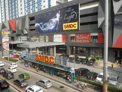Light Mall and Light Residences SMDC high-rise buildings along EDSA in Mandaluyong City Philippines