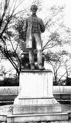 Statue of President Abraham Lincoln in Jackson Park Chicago
