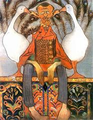 Caricature of Lucjan Rydel by Kazimierz Sichulski, 1904