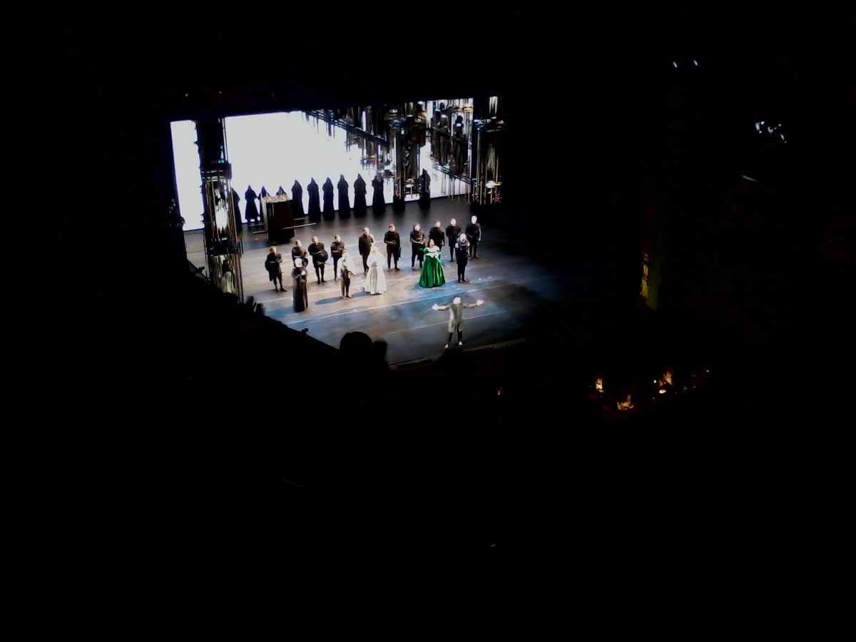 The Stone Guest opera performance at Bolshoi Theatre New Stage
