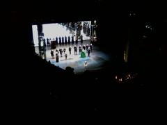 Scene from the opera The Stone Guest by Alexander Dargomyzhsky at Bolshoi Theatre New Stage