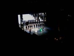 Scene from the opera The Stone Guest by Alexander Dargomyzhsky at Bolshoi Theatre New Stage