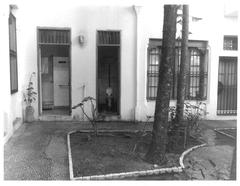 American Legation building in Tangier with traditional Moroccan architecture and flags