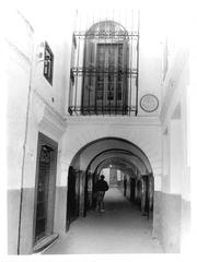 Historic American Legation building in Tangier with traditional architecture and courtyard