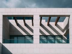 Aga Khan Museum facade in Toronto, Canada with modern architectural design