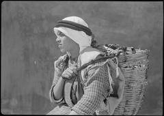 Basket boy studies at American University Cairo on April 18, 1939