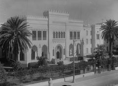 Historic photograph of American University in Cairo campus