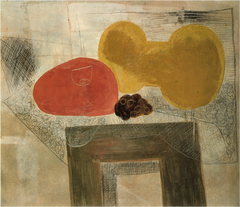 Still Life with a Fireplace by Migishi Kōtarō, 1933