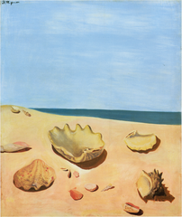 Painting Sea and Oblique Light by Migishi Kōtarō, 1934