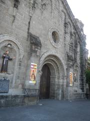 Exterior view of Saint Francis of Assisi Parish Church in General Trias, Cavite, featuring Museo de San Francisco de Malabon and El Arbol de San Francisco landmarks