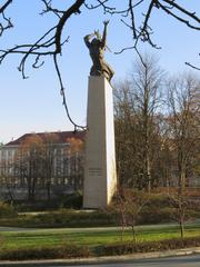 Nike Monument in Warsaw Poland