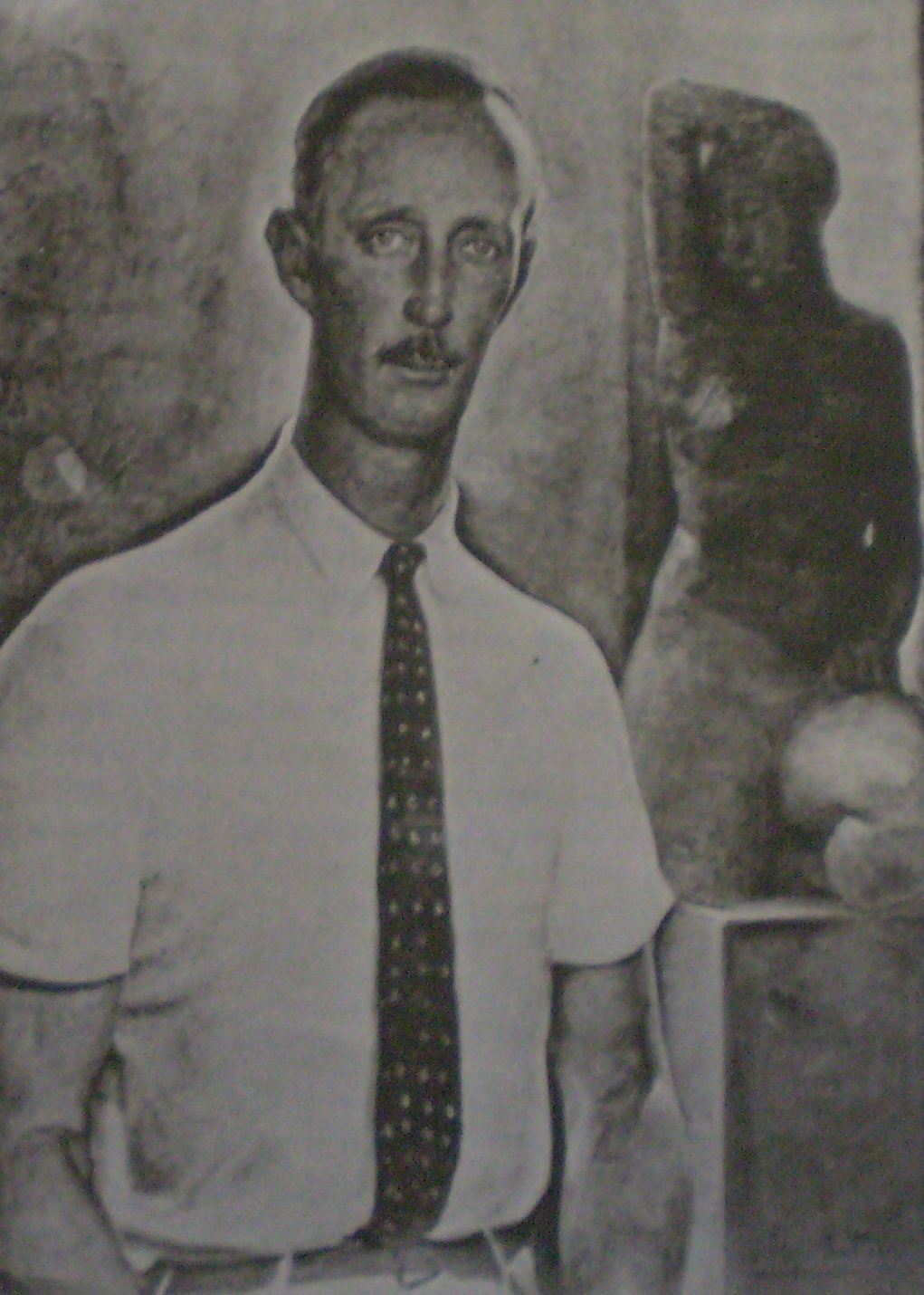 Self-portrait of Alejandro Bustillo