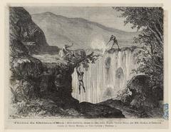Illustration from the 1880 Le Journal illustré depicting Bug-Jargal theatrical play scene