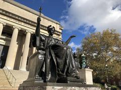 Alma Mater statue at Columbia University