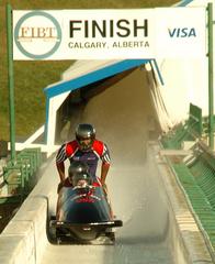 Steve Holcomb and teammates finish U.S. National Bobsled Team trials at Canada Olympic Park