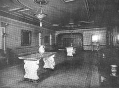 Lounge area of the Selwyn Theatre in New York City designed by architect George Keister