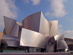 Walt Disney Concert Hall in Los Angeles exterior architecture
