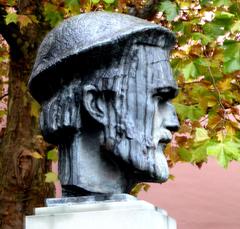 Johannes Gutenberg statue by Wäinö Aaltonen at Gutenberg Museum Mainz