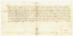 Historic Papal document Breve by Pope Leo X written in Cancellaresca on parchment by Ludovico Vicentino degli Arrighi
