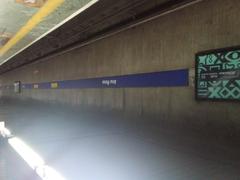 Ana Rosa subway station Line 1 platform