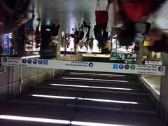 Mezanino da Estação Ana Rosa em São Paulo