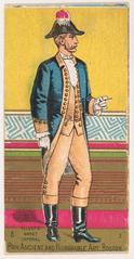 Private, Ancient and Honorable Artillery in Boston Massachusetts vintage military print