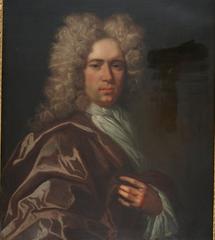 Portrait of Sir Charles Hobby, Boston merchant and militia colonel, circa early 1700s