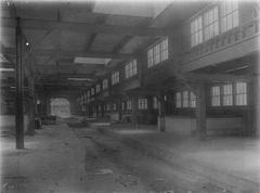 Surface station under construction at Andrew in May 1918