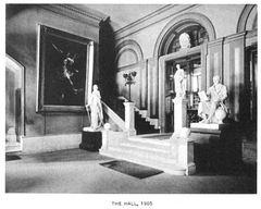 Boston Athenaeum historical building exterior in 1905