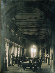 Boston Atheneum building exterior circa 1855 historic photograph