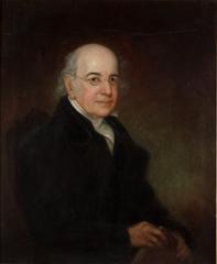 Portrait of Charles Folsom by William Edgar Marshall, American oil painting circa 1865