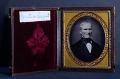 Daguerreotype portrait of Ignatius Sargent Boston merchant and art collector