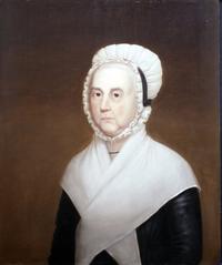 Portrait of Abigail Crossman, the Artist's Grandmother, painted by Cephas Thompson