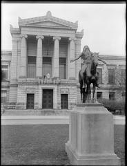 Appeal to the Great Spirit statue at Museum of Fine Arts Boston