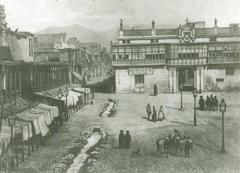 Historic Museo Naval del Peru building in Lima from 1854