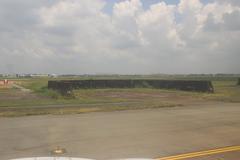 Aerial view of Tan Son Nhat Airport in Ho Chi Minh City, Southern Vietnam