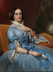 Portrait of Caroline Freifrau von Gumppenberg Pöttmes nee Gräfin von Bayrstorff