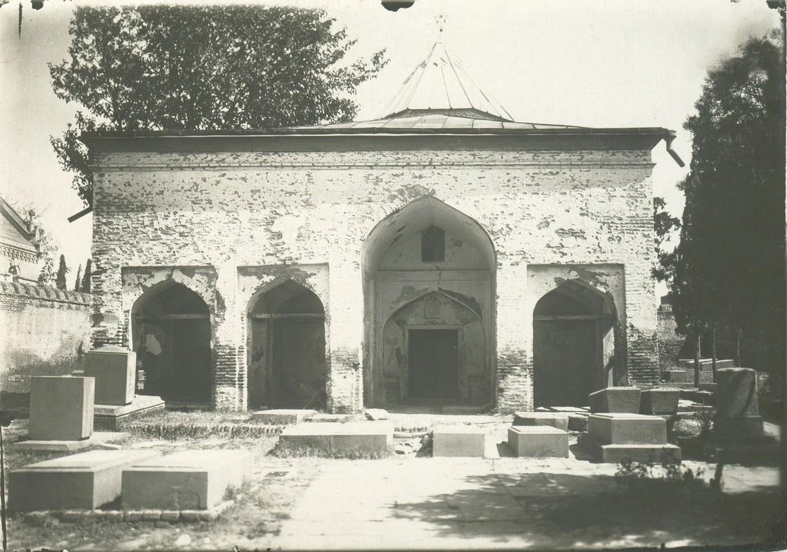 Khojivank Holy Mother of God Armenian Church and the Behbutyan family tomb in Tiflis before 1936 destruction