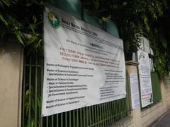 Asian Social Institute building located at 1518 Leon Guinto Street, Malate, Manila cornering Pedro Gil Street