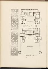 Hardwick Hall and garden as depicted in Hermann Muthesius's Das englische Haus
