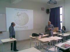 Wikipedia Azerbaijan volunteers event at Qafqaz University on 18 April 2012