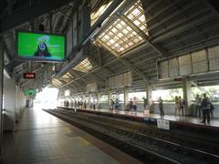 Baclaran Shopping Mall and Flea Market at Taft Avenue Extension, Pasay City with LRT Baclaran Station nearby