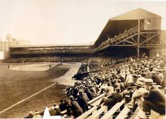 Game 1 of 1924 Colored World Series between Kansas City Monarchs and Hilldale Club at Philadelphia Ball Park