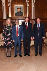 US Ambassador Earl R. Miller presenting credentials to Bangladesh President Md. Abdul Hamid at Bangabhaban on November 29, 2018