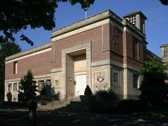 Exterior view of the Barber Institute of Fine Arts in Birmingham